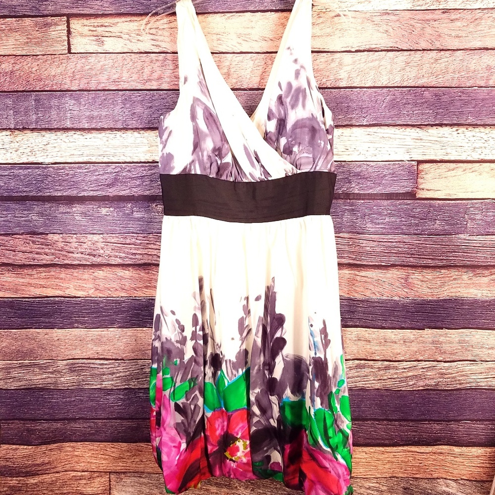 Suzi Chin for Maggy Boutique | Floral Silk Dress